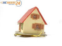 Spur H0 Gebäude Haus Wohnhaus Einfamilienhaus / Licht