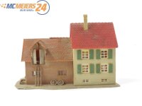 Spur H0 Gebäude Haus Bauernhaus mit Stall und Scheune