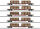 Märklin H0 47154 Rungenwagen-Set 5-tlg. Snps,Holztrans.,DB AG, V NEM