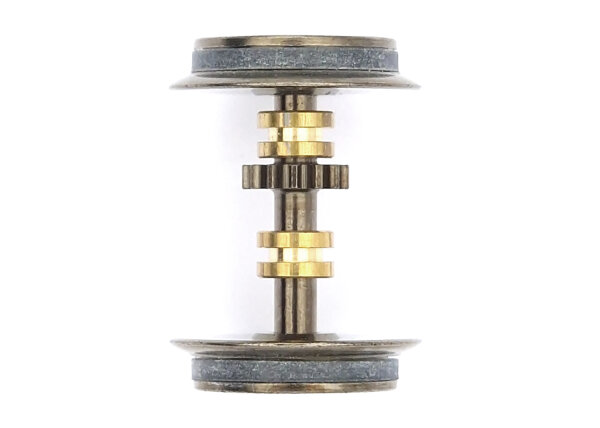 Märklin H0 E126151 Treibradsatz inklusive Zahnrad & 2 Haftreifen BR 290 Ersatzteil