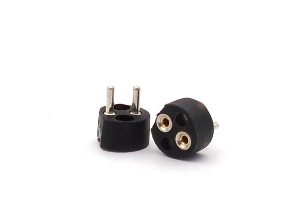 Märklin E604180 Steckfassung Lampenfassung isoliert F2 (10 Stück)  610040 610080