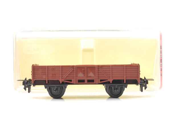 Trix Express H0 3451 offener Güterwagen Niederbordwagen Linz 6074 DB