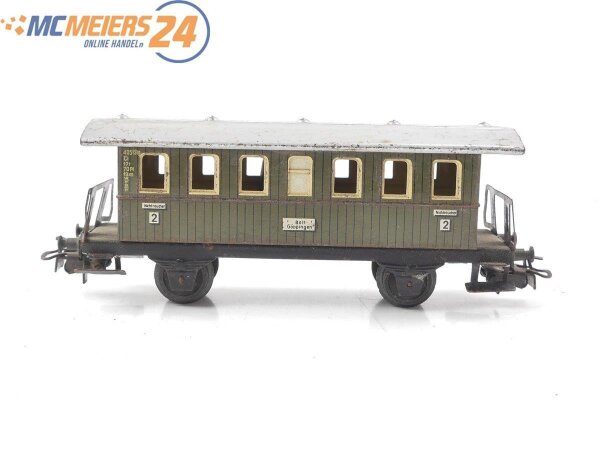 Märklin H0 Personenwagen 2. Klasse 4051 Stg Boll Göppingen / Blech