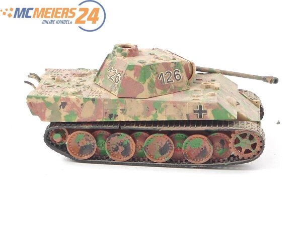 Spur H0 Militärfahrzeug Kampfpanzer V der Wehrmacht "Panther" WW II 1:87