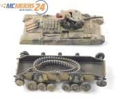 Spur H0 Militärfahrzeug Kampfpanzer Valentine abgeschossen 1:72