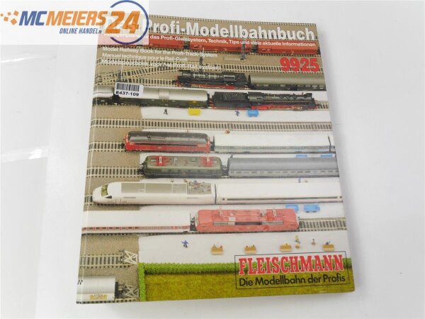Fleischmann H0 9925 Ordner "Anlagenpläne für das Profi-Gleissystem"