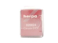 Herpa H0 020824 Modellauto Citroen 2 CV orange 1:87