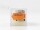 Brekina H0 3305 Modellauto VW T2 Bulli deluxe orange-weiß 1:87