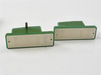 Trix 56 6595 00 2x Schalter Impulsschalter Doppelfunktionsschalter grün