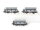 Märklin H0 46600 Güterwagen-Set 3-tlg. ,,Gaswagen K.Bay.Sts.B. / NEM