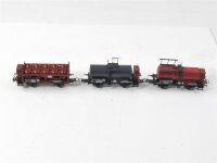 Sachsenmodelle H0 14112 Güterwagen-Set 3-tlg. Kesselwagen Behälterwagen / NEM