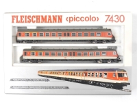 Fleischmann N 7430 7431 Diesel-Triebwagenzug 2-tlg. BR...