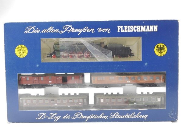 Fleischmann H0 4885 Zugset 5-tlg."Preußischer Personenzug" BR 2810 KPEV / NEM