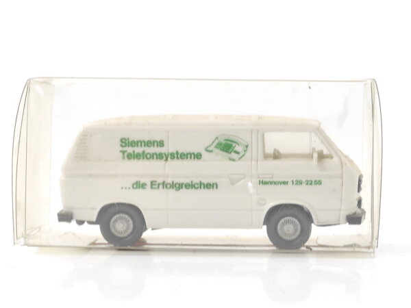 Wiking H0 290/8a Modellauto Transporter Volkswagen "Siemens Telefonsysteme" 1:87