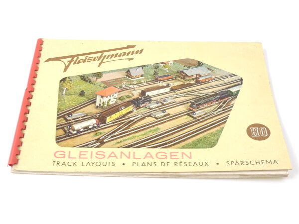 Fleischmann H0 Buch Gleisplanbuch Gleispläne Gleisanlagen