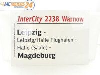 E244 Zuglaufschild Waggonschild InterCity 2239...