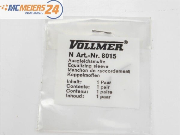 Vollmer N 8015 Oberleitung Ausgleichsmuffe 1 Paar E531