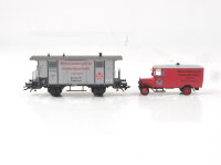 Märklin H0 Wagenset 2-tlg. Museumswagen 1999 "Landessparkasse" / NEM