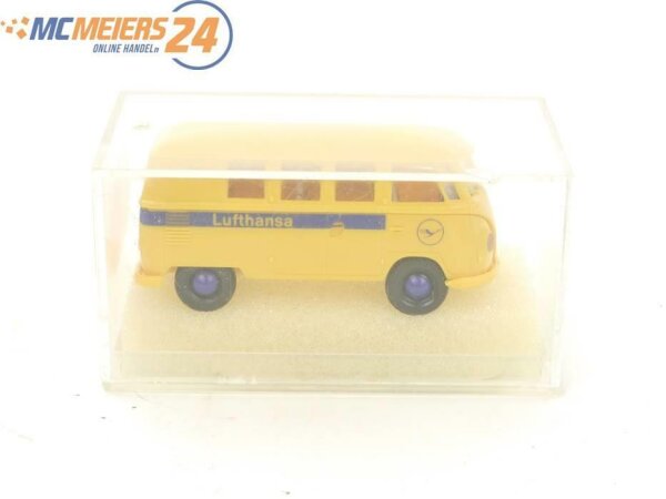 E326 Brekina H0 3194 Modellauto VW T1b Bus "Lufthansa" 1:87 *TOP*