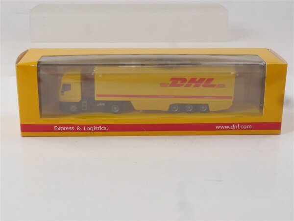 Rietze H0 Modellauto LKW IVECO EuroStar Sattelzug "DHL" 1:87