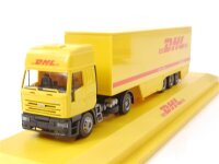 Rietze H0 Modellauto LKW IVECO EuroStar Sattelzug "DHL" 1:87