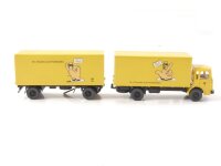 Wiking H0 32-17 Modellauto LKW Koffer-Lastzug MAN  12.174...