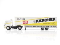 Herpa H0 867013 Modellauto MB Koffersattelzug "AMG...