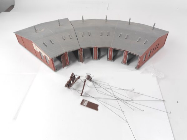 Faller H0 120176 Gebäude Lokschuppen Ringlokschuppen 6-ständig
