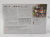 Busch H0 49983-1 Ausschmückung 2-tlg. Umzugswagen-Set "Oktoberfest" mit Traktor