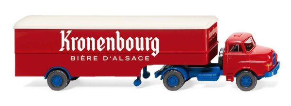 Wiking H0 051322 Modellauto Koffersattelzug (Saviem) "Kronenbourg" *NEU*