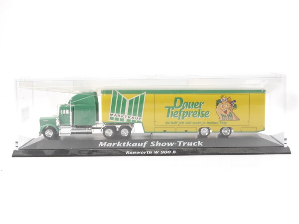 Herpa H0 Modellauto LKW Kenworth W 900 B "Marktkauf Show-Truck" 1:87
