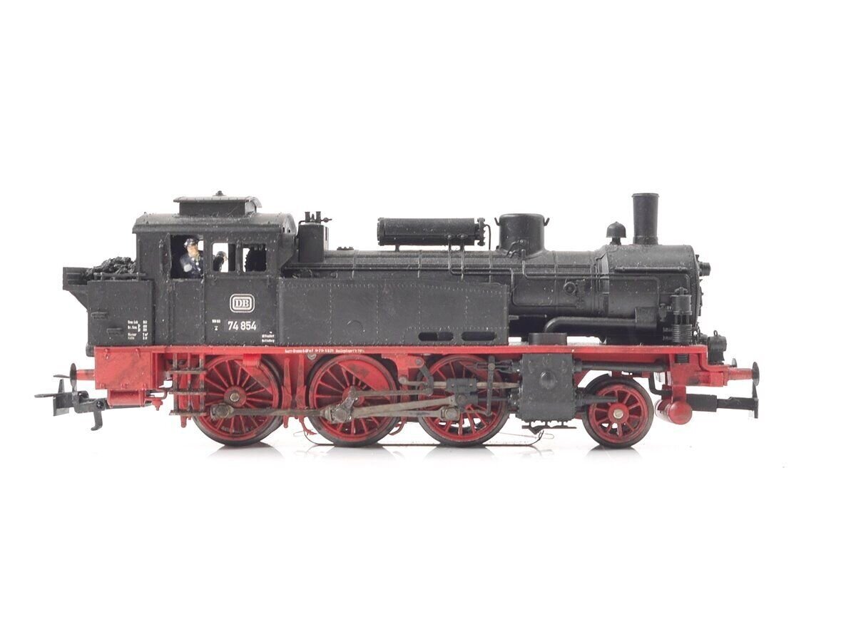 Märklin 29074 H0 Digital - Startpackung Modelleisenbahn. Dampflok BR74