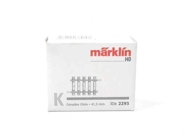 Märklin H0 2293 10x K-Gleis gerade 41,3mm