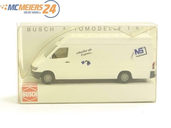 E169 Busch H0 47806 Modellauto Mercedes Benz MB Sprinter "NVS" 1:87 *TOP*