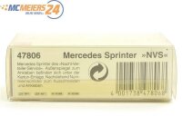 E169 Busch H0 47806 Modellauto Mercedes Benz MB Sprinter "NVS" 1:87 *TOP*