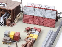 Pola H0 845 Ausschmückung Gewerbe Baustoffhandel Baustoffhandlung "BayWa"