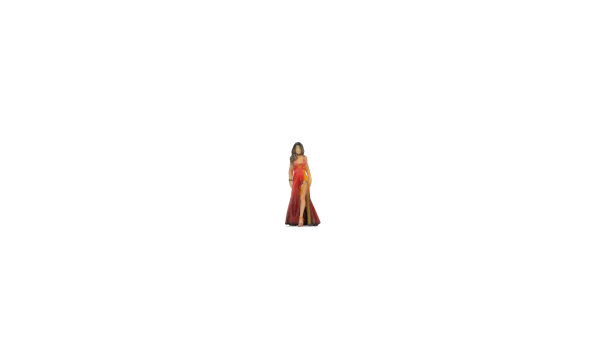 Noch H0 10405 Figuren-Set Figur Dame im roten Kleid 1:87