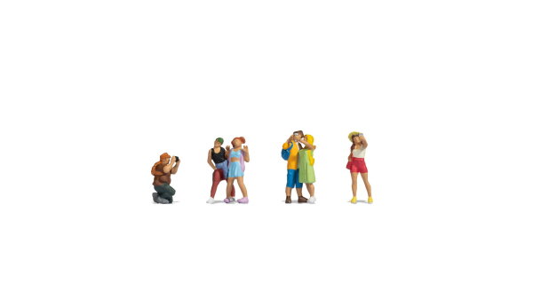 Noch H0 15473 Figuren-Set Touristen 1:87