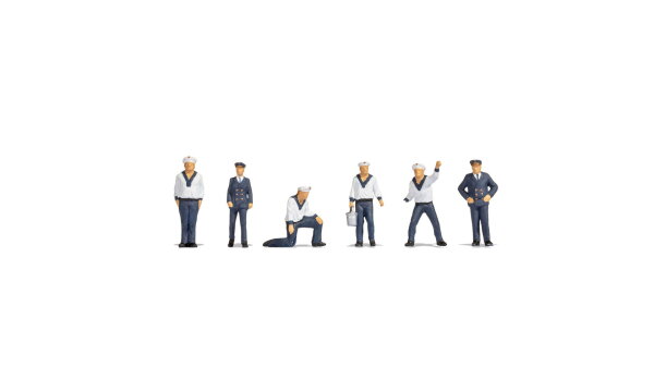 Noch Spur N 36046 Figuren-Set Matrosen 1:160