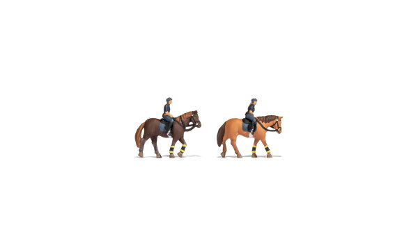 Noch Spur N 36078 Figuren-Set Berittene Polizei 1:160