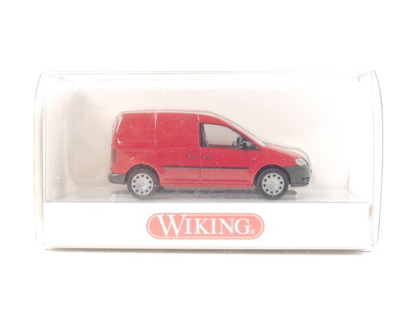 Wiking H0 275 03 29 Modellauto Transporter VW Caddy rot 1:87