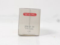 Wiking H0 275 03 29 Modellauto Transporter VW Caddy rot 1:87