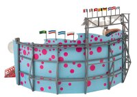 Faller H0 140460 Gebäude Kirmes-Set Jahrmarktvergnügen Breakdance Karussell 1:87