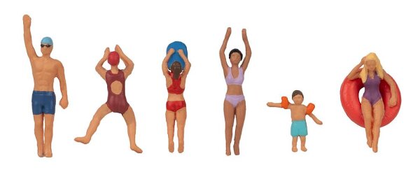 Faller H0 151687 Gebäude Beim Baden und Schwimmen