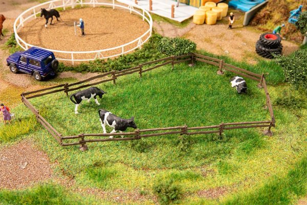 Faller H0 180418 Zaun Weidezaun