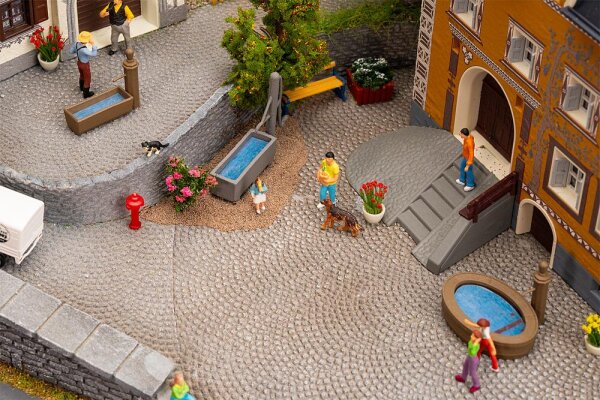 Faller H0 180875 Ausschmückungen 3 Dorfbrunnen