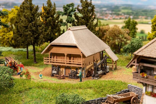 Faller H0 191814 Gebäude Lagerhaus mit Obstpresse