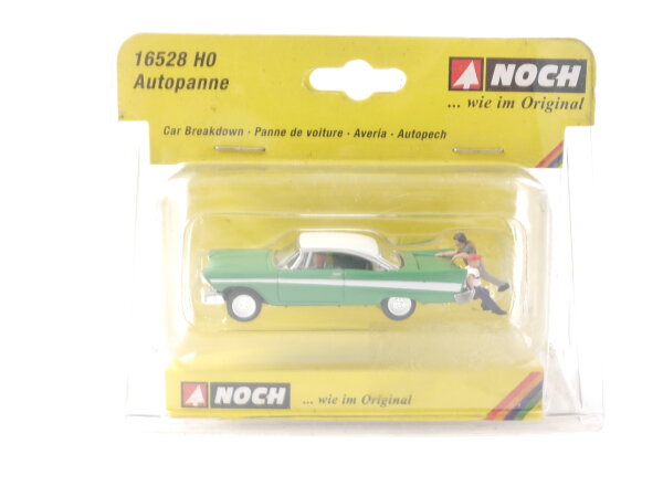Noch H0 16528 Fahrzeug Mini Szene "Autopanne" 1:87