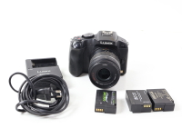Panasonic Lumix DMC-G6 Digitalkamera mit 4 Akkus und Ladegerät Bastler