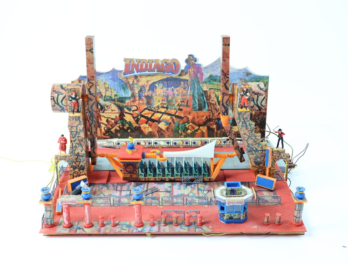 ENSEIGNE LUMINEUSE POUR BREAK DANCE Faller 140440 140461 H0 Kirmes